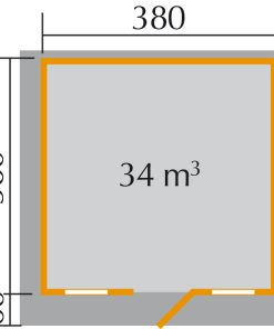 Faház masszív 45mm falakkal