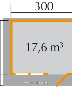 Weka gerendavázas faház alapmérete
