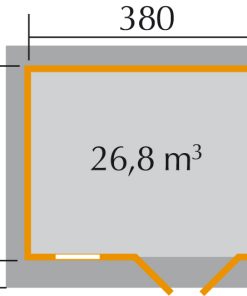 Szerszámtároló faház 163.3830.00.10
