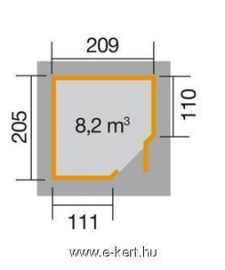 Ötszögletű szerszámtároló Weka 229