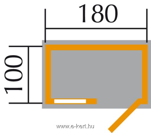 szerszámtároló alapozási rajza 345