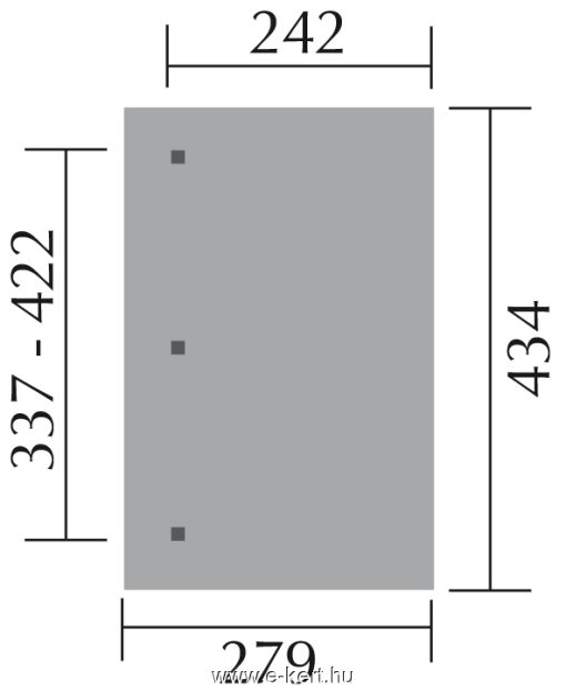 Terasz előtető mérete 672.2843