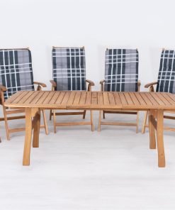 6 személyes fa kerti bútor Relax