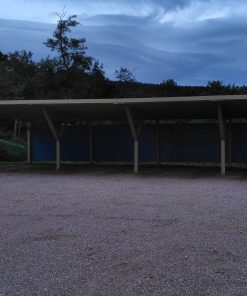 Garázstető sorolva több autó részére
