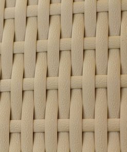 Időjárásálló rattan kerti bútor, üveglapos kerti asztal rattanból
