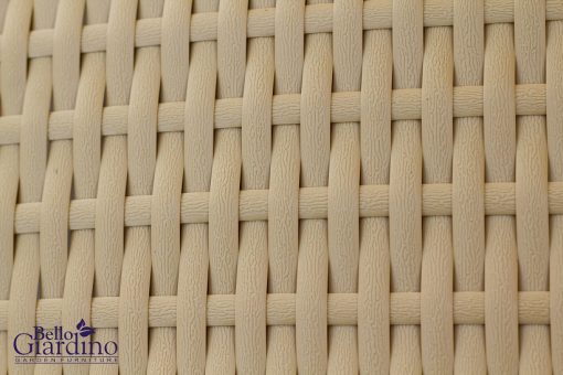 Időjárásálló rattan kerti bútor, üveglapos kerti asztal rattanból
