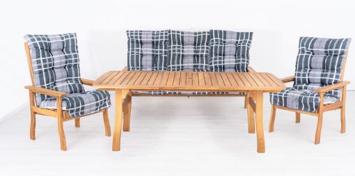 Relax fa kerti bútor párnával M215