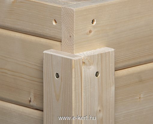 Weka faház oldalfal csomópont