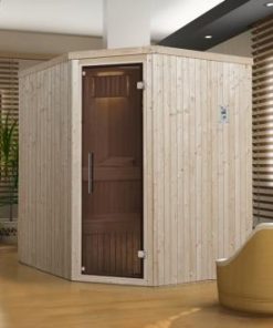 Szauna építés elemes panel szauna segítségével. Element sauna mit saunaofen