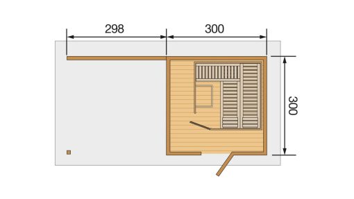 Szaunaház_alaprajz Weka413
