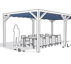 Pergola alapszerkezet
