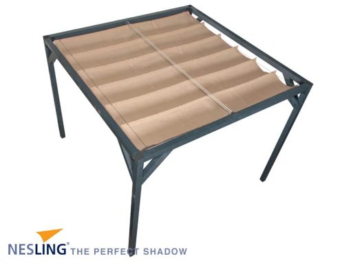 Nesling pergola árnyékoló építés
