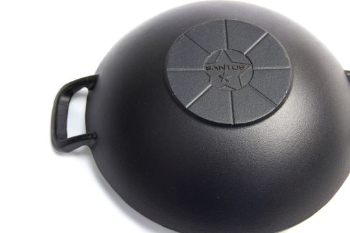 Grill kiegészítő öntöttvas wok