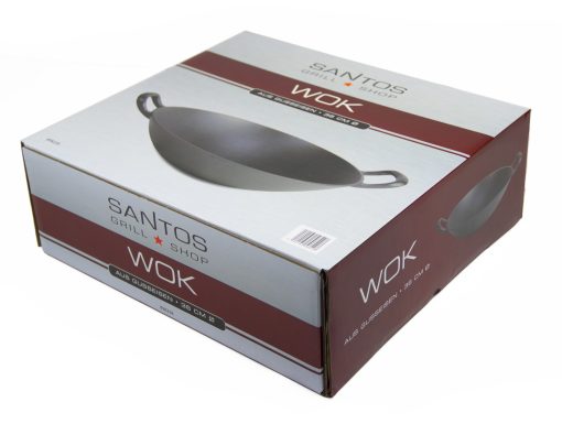 Grill wok öntöttvas 36 cm