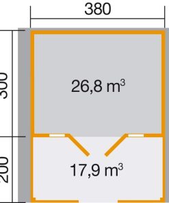 Weka faház alaprajz 137.3830.44