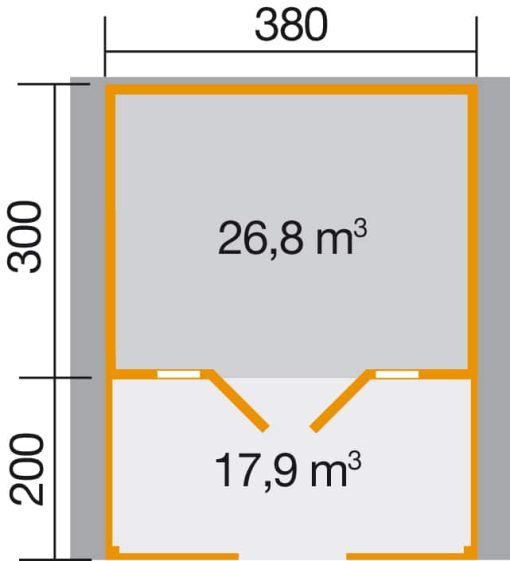 Weka faház alaprajz 137.3830.44