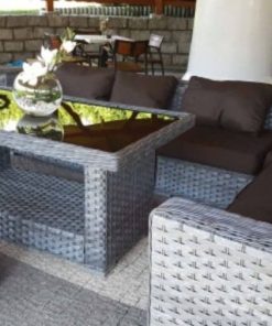 Rattan étkező bútor Maestoso