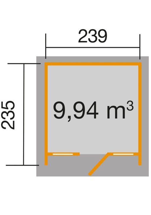 Panoráma designhaus alaprajza Weka 263