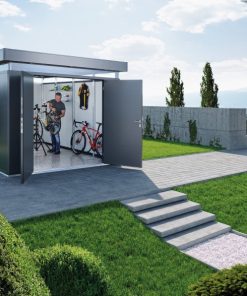 Szigetelt fém kerti ház Biohort