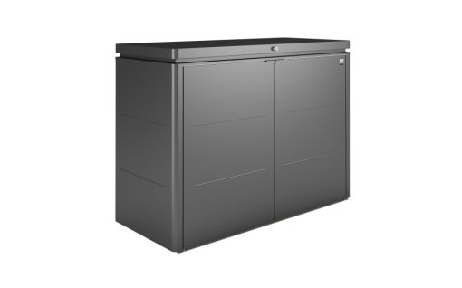 Fém kerti tároló Highboard kukatároló