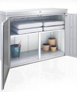 Biohort HighBoard fém kerti tároló szekrény