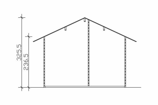 Esbjerg faház 1 metszete