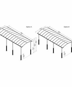 Carport Arcadia8500 Alpine Kit