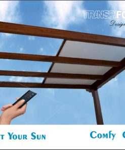 Terasztető pergola árnyékoló