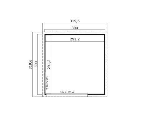 Design faház 41262 alaprajz