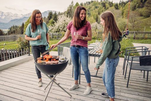 Faszenes grill Höfats Bowl tűzrakó