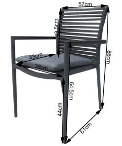 Fém kerti bútor Acamp Extensio